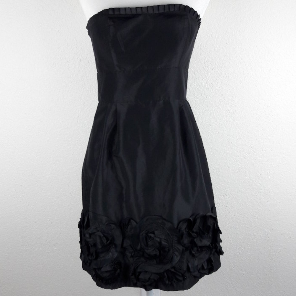 The Bar Cleo Strapless Semi-Sheer Gown - 2